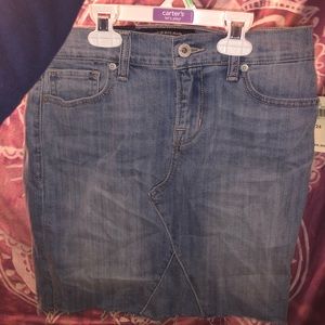 Lucky Brand jean skirt